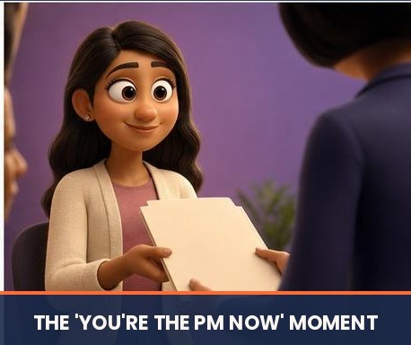Anyone whose boss said 'you're the PM now'