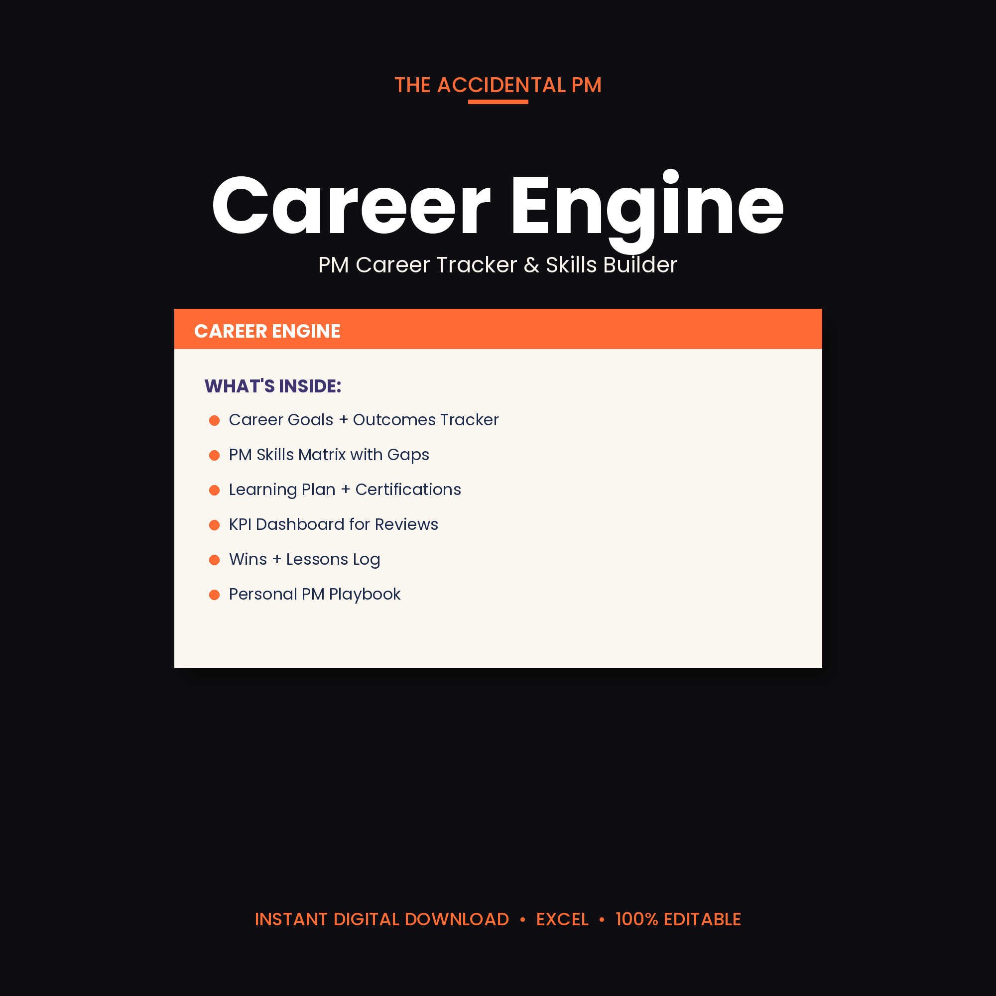The Career Engine workbook